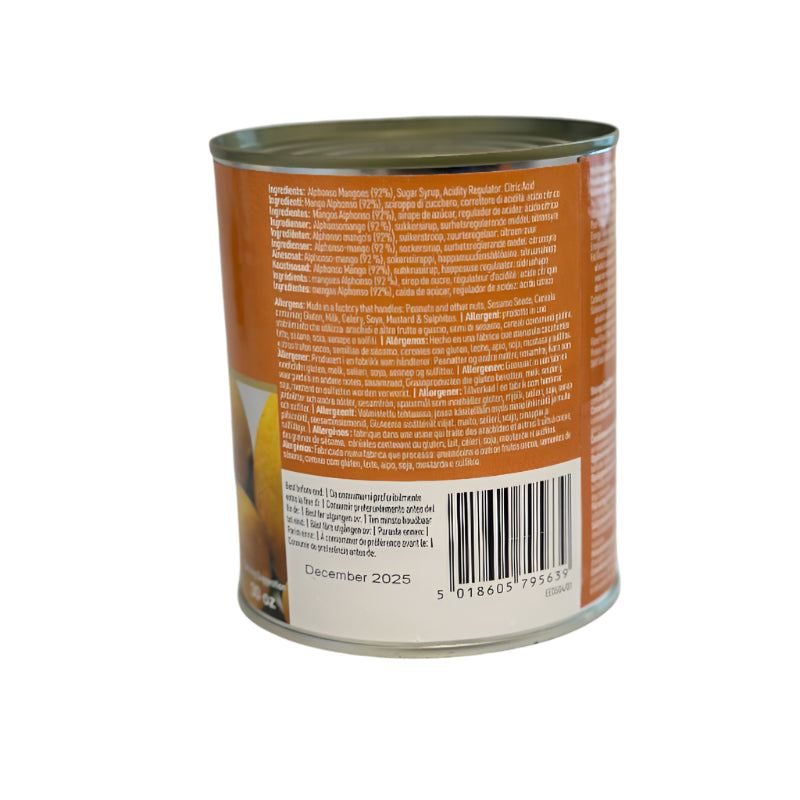 Canned Alphonso Mango Pulp