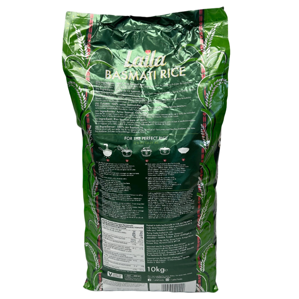 Laila premium basmati rice 10kg