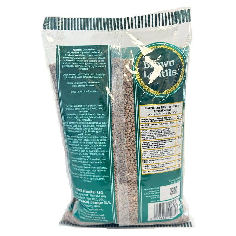 Shop Brown Lentils online UK