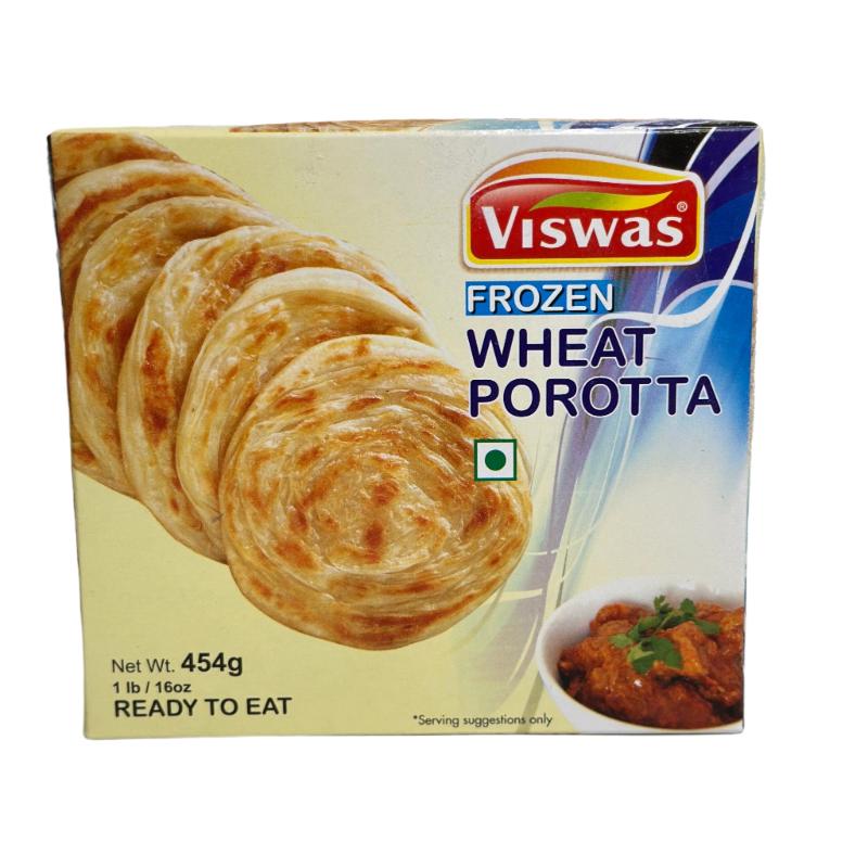 Viswas Frozen Wheat Porotta 454g 